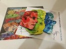 Calexico Iron & Wine Years To Burn LOSER GREEN VINYL LP Record and Signed Poster