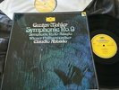 ABBADO - MAHLER SYMPHONY 9 & 10 VPO LIVE ED1 Germany DGG DIGITAL STEREO 2LP MINT