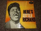 HERE'S LITTLE RICHARD,EARLY LONDON PRESS,1_B,1_B, MONO HA_C 2055,GREAT CON,RARE