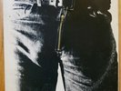 THE ROLLING STONES - STICKY FINGERS  ORIG'71 RSR ANDY WARHOL ZIPPER VG+