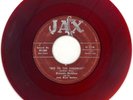 BROWNIE McGHEE I Feel So Good / Key to Highway 45rpm Jax 1952 **orig red vinyl**