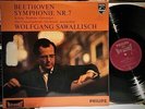 PHILIPS Hi-Fi Stereo LP 835-124-AY: Beethoven Sym No. 7 - Sawallisch - 1960s NLD