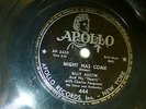 BILLY AUSTIN & HEARTS doo-wop 78 NIGHT HAS COME b/w ANGEL BABY VG+ Apollo TB1188