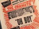 THE CRICKETS Oh Boy / Not Fade Away 7in 45rpm PICTURE SLEEVE ONLY, NEAR MINT