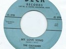 R&B DOO WOP 45 - CALVANES 