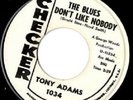 Tony Adams The blues dont like nobody  Northern soul popcorn MINT-