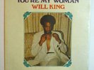 SOUL LP - WILL KING - YOU'RE MY WOMAN SEALED Kingfish KF-1234 FUNK OG