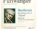 WILHELM FURTWANGLER - BEETHOVEN symphony no.9 TURNABOUT 2xLPs NM