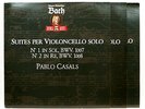 PABLO CASALS - JS BACH the 6 suites for cello solo EMI ita 3xLPs NM