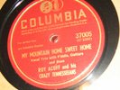 Bluegrass 78 Roy Acuff Crazy Tennesseeans Columbia 37005 Great Speckle Bird E++