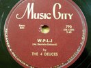 4 DEUCES 78 W-P-L-J b/w Mr. Underrtaker HERE LIES MY LOVE on Music City  RJ 186