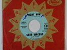 Rockabilly 45 GENE VINCENT Right Now/The Night Is So Lonely Capitol VG++ promo