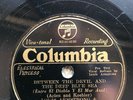 RARE 78, Louis Armstrong Columbia, 2600-D, Between the Devil and Deep Blue Sea