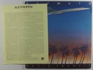 AZYMUTH Rapid Transit MILESTONE LP NM promo w/ press bio