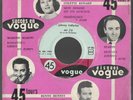 rare 45t juke box noir pochette VOGUE 45 791 JOHNNY HALLYDAY oui j'ai / le p'tit