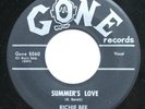 Richie Bee Richard Barrett Gone R&B Doo Wop 45rpm 1959 