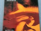 SLOWDIVE - JUST FOR A DAY VINYL UK ORIGINAL 1991 CRELP 094