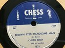 78 RPM  Chuck Berry CHESS  1635 Too Much Monkey Business / Brown Eyed  E+