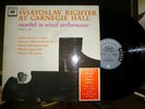 SVIATOSLAV RICHTER at Carnegie Hall: Volume II, 2 LP 6 eye MONO NM/NM