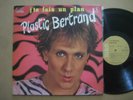PLASTIC BERTRAND J'te Fais Un Plan RARE AUSSIE LP 1979 - VPL1-4119 - NEAR MINT