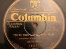 78 RPM Rare Blues Lizzie Miles, Columbia 14335-D You're Such A Cruel Papa To Me 