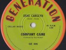 COMPANY CAINE 45: DEAR CAROLYN/NOW I'M TOGETHER AUSSIE GENERATION 006 NM/NM 1972