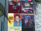 JOB 8 Vinyl LP, RECORDS - THE CURE - KING KURT - ELVIS - BLACK UHURU - ETC