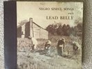 78 rpm- Lead Belly- folk blues- Negro Sinful Songs- 5 records vinyl record rare
