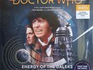 DOCTOR WHO ENERGY OF THE DALEKS LTD BLUE VINYL UK LP 2018 NEW Tom Baker