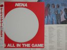 LP NENA It's All In The Game 303P686 EPIC JAPAN Vinyl OBI