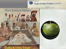 RADHA KRISHNA TEMPLE   HARE KRISHNA MANTRA   1969 UK APPLE w/ LYRIC INSERT   NM