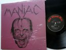 MANIAC Maniac LP MINT- Hot Blood 1st press Germany press 1985 Speed Metal Rp550