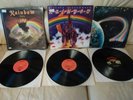 RAINBOW RISING DOWN TO EARTH RITCHIE BLACKMORE'S RAINBOW 3 LP's HOUSE CLEARANCE