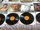 4 X DAVID BOWIE ORIGINAL VINYL-PIN UPS-LETS DANCE-SPACE ODDITY-CHANGES ONE-RARE.