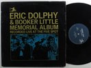 ERIC DOLPHY & BOOKER LITTLE Memorial Album PRESTIGE LP mono