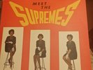 The Supremes Meet The Supremes Insanely Rare Orig '63 LP Withdrawn Stool Cover