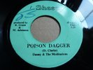 Danny Clarke & The Meditations - Poison Dagger Rare Sheep Killer Roots 45 EX