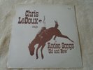 CHRIS LeDOUX  Rodeo Songs Old and New '73  American Cowboy Songs LP  Sealed
