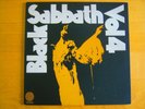 Black Sabbath 1972 gatefold LP Black Sabbath Vol 4, Vertigo swirl label & inner