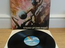 QUARTZ - STAND UP AND FIGHT LP  NM A2/B1   C/W LYRIC SHEET