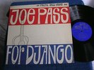 Joe Pass/For Django/1963 DG Stereo LP/Shrink/Pacific Jazz ST-85/EX+ to MINT-
