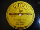 Little Junior's Blue Flames Mystery Train / Love Me Baby Sun 192 78 rpm HEAR MP3