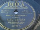 Bing Crosby 78rpm single 10-inch Decca Records #23778 White Christmas