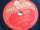 78 RPM LOUIS ARMSTRONG la vie en rose FRENCH DECCA 60492