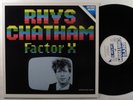 RHYS CHATHAM Factor X MOERS LP VG+ germany #