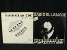 David Allan Coe Underground SIGNED & Nothing Sacred Vinyl VG+/EX Private Press