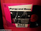 MILES DAVIS Porgy and Bess LP UK 1959 VG++ MONO CBS BPG62108