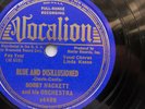 Bobby Hackett 78rpm single 10inch Vocalion Records #v4499 Blue And Disillusioned