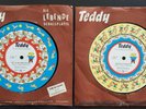 TEDDY RED RAVEN 78 RPM FRENCH SINGLE *LE DISQUE ANIME* T.3161 / T.3151 CARTOON
