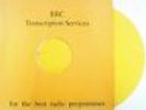 Iron Maiden LP BBC Transcription Service - in Concert/... Jaune-Yellow Vinyl